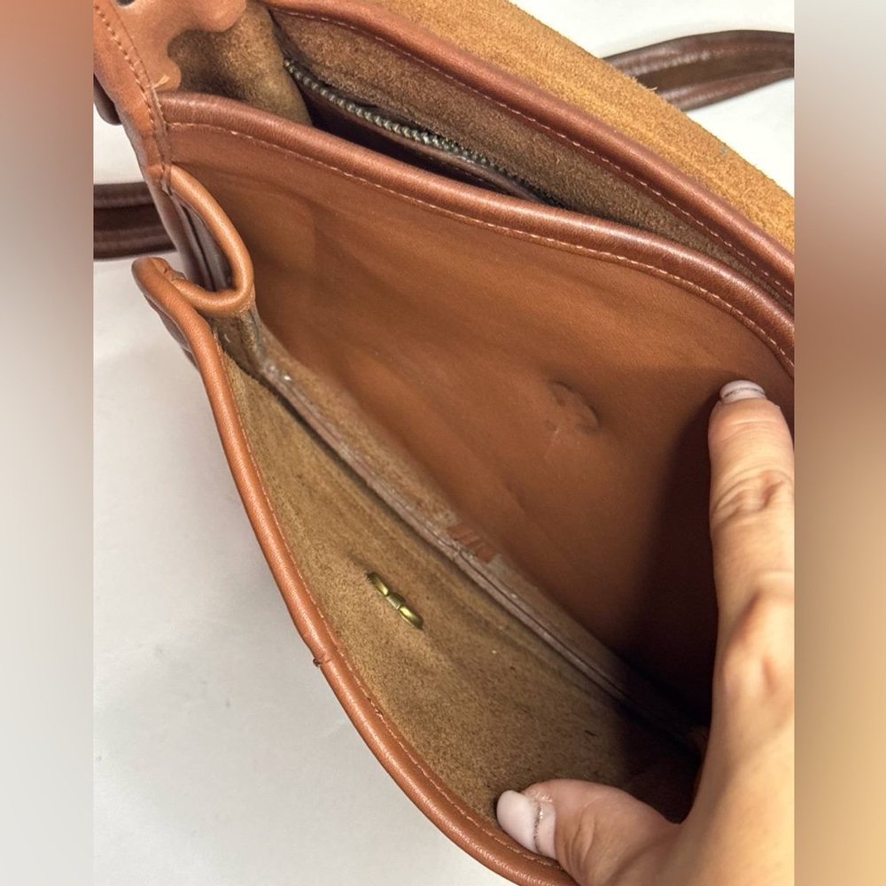 Vintage Coach Rambler’s Legacy Bag Brown - Picture 10 of 15